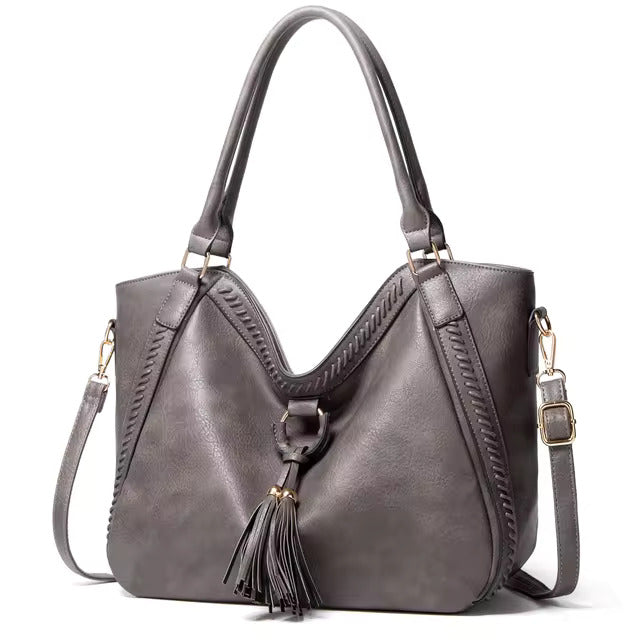 Francine - Elegante Schultertasche mit Quastendesign