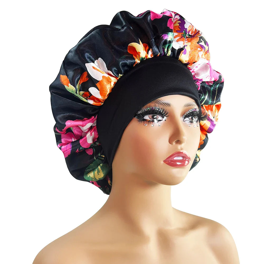 Frauen Schlafmütze mit Blumenmuster