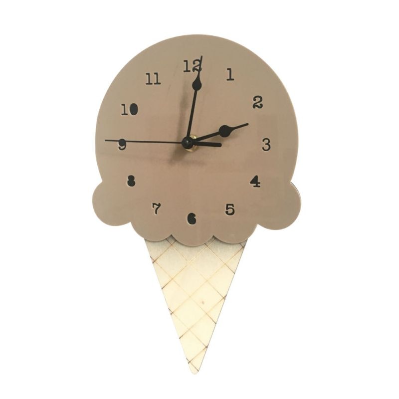 ChillTime - Is-inspiriertes Wanduhren für verspielte und lustige Räume