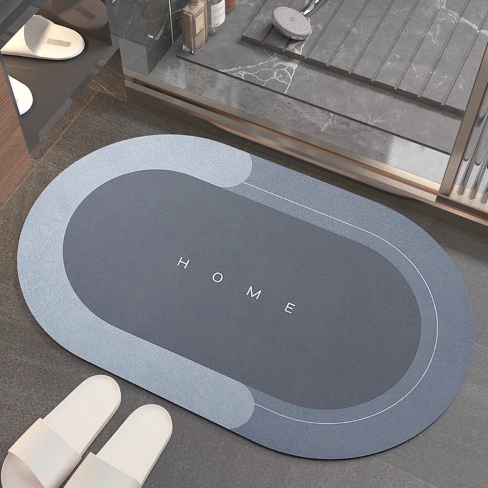 SafeStep - Ultra-absorbierende rutschfeste Badematte für ein sicheres und sauberes Badezimmer