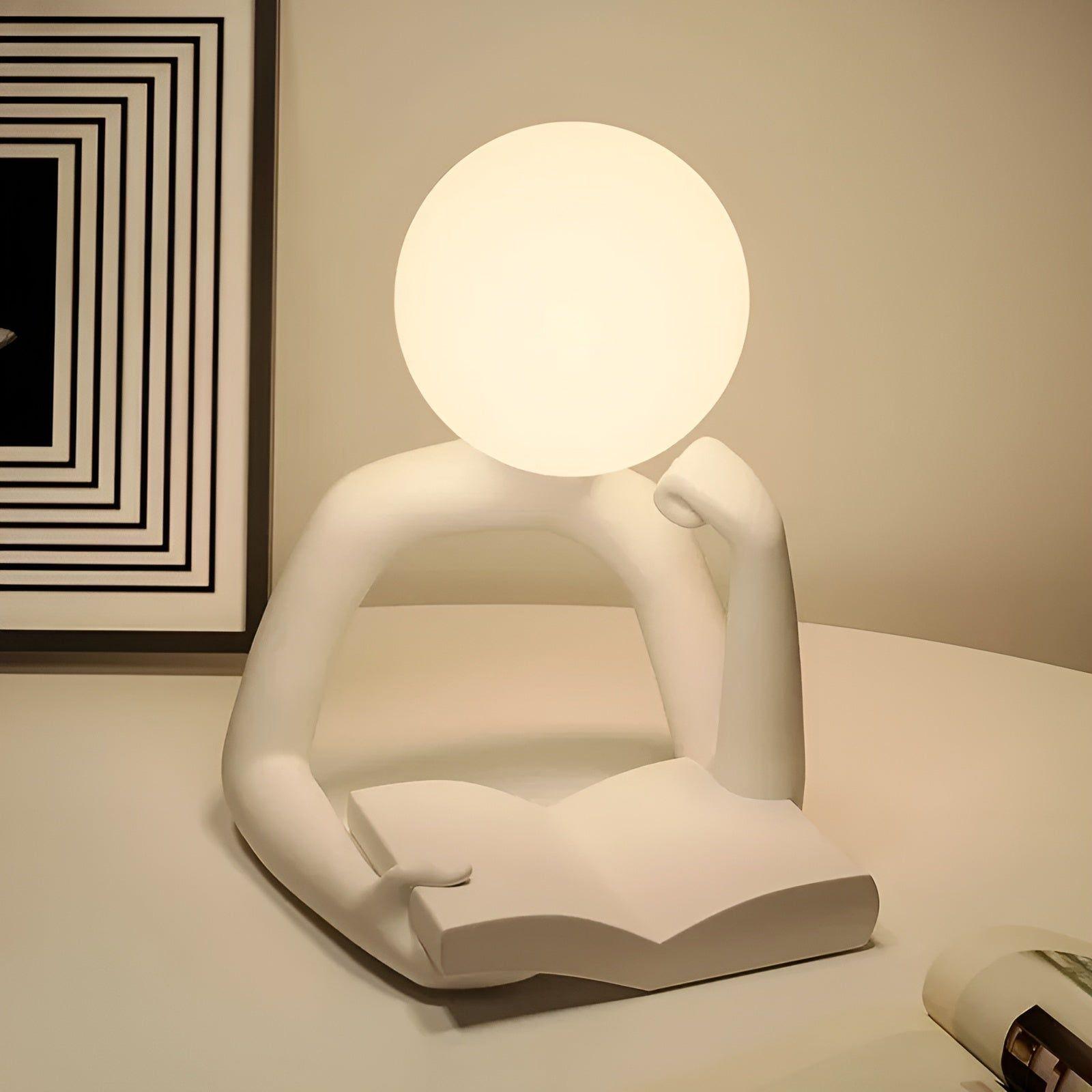 AetherGlow - Skulpturelle Luxuslampe