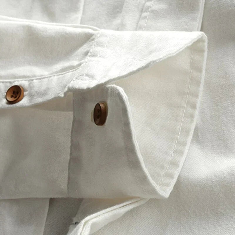 Nicklas - Slim Fit Hemd mit Stehkragen