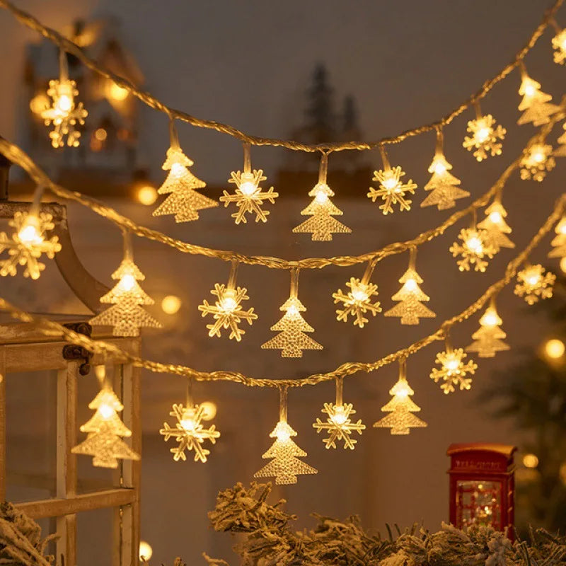 Christbaumbeleuchtung LED Lichterkette