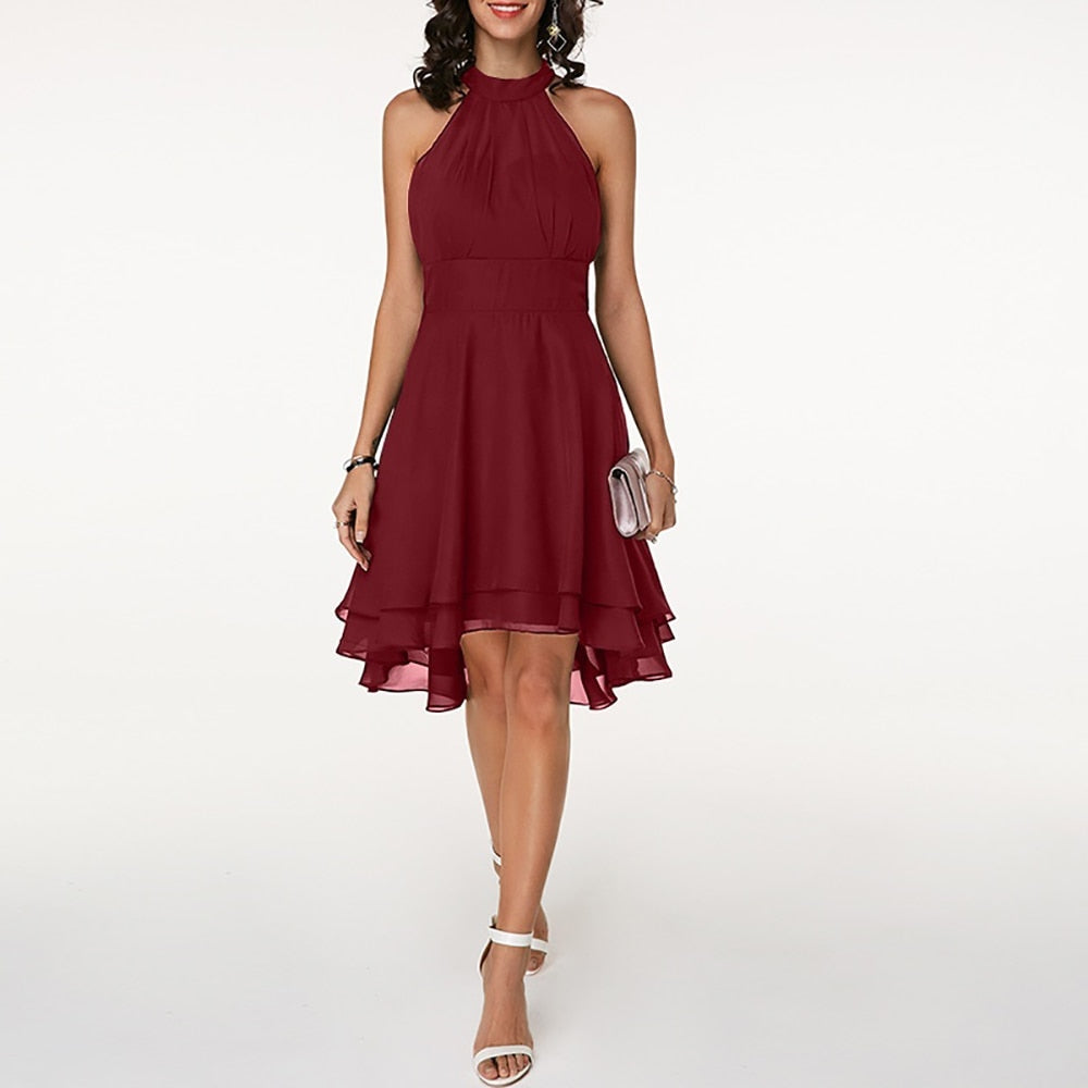 Alyssa - Kurzes schwingendes Kleid