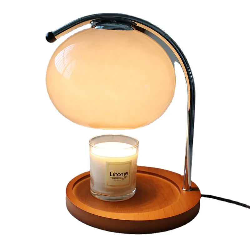 LumiGlow Glaskerzenwärmer-Lampe – Elegante und Gemütliche Heimatmosphäre