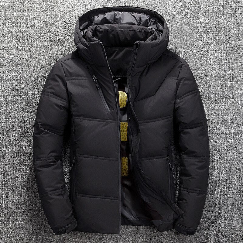 Sebastian - Extra warme abnehmbare Winterjacke mit Kapuze
