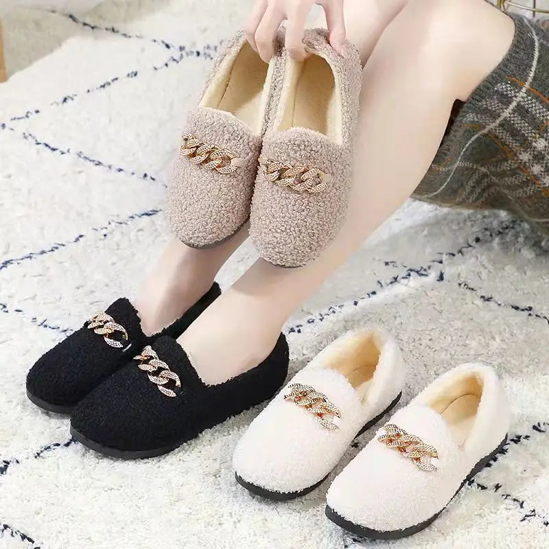 Holly - Bequeme Schuhe mit strapazierfähiger Außensohle und Schnalle