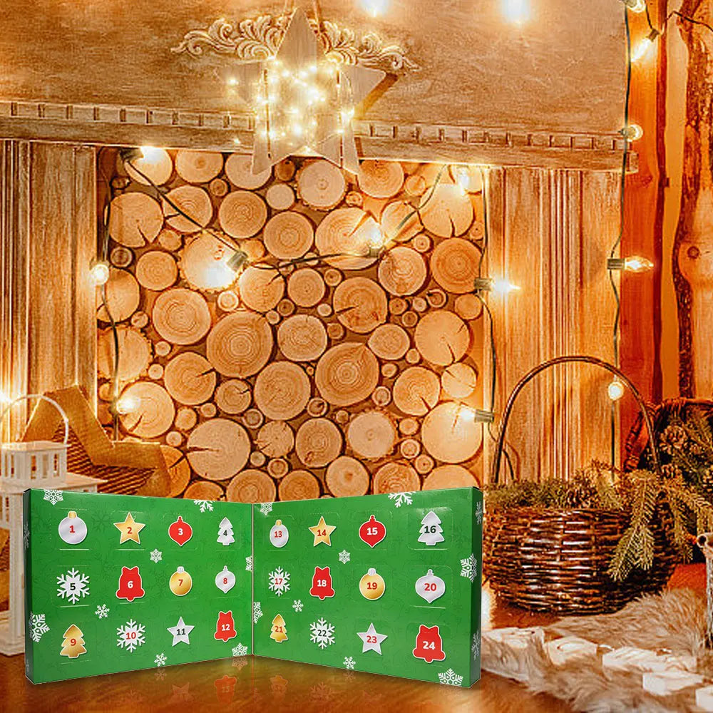 Adventskalender-Set mit Plüschtiere