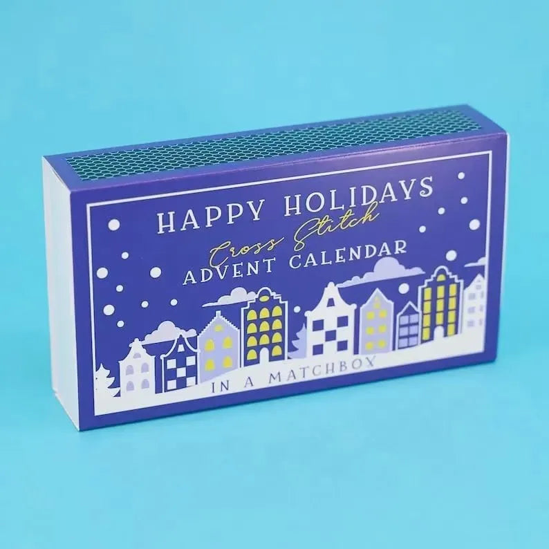 Weihnachts-Kreuzstich-Adventskalender