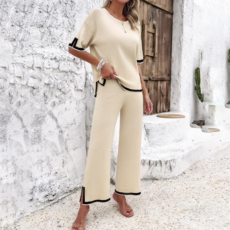 Lily - Elegantes Totaal-Set mit weitem Bein