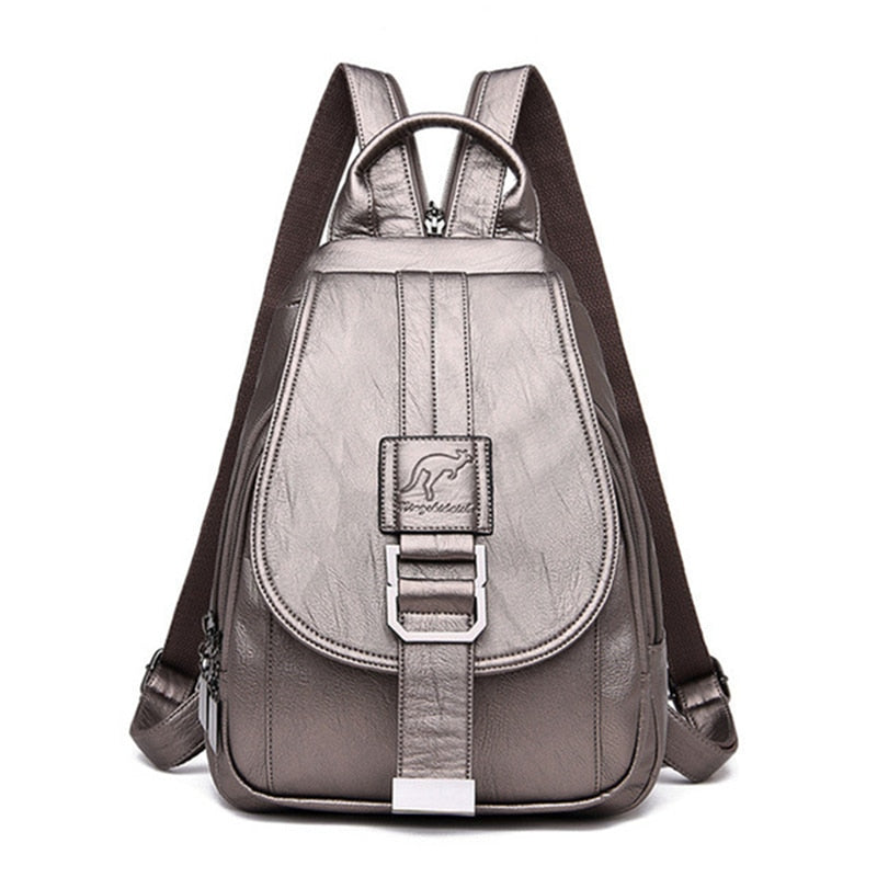 Mariah - Zeitlose Leder-Rucksack