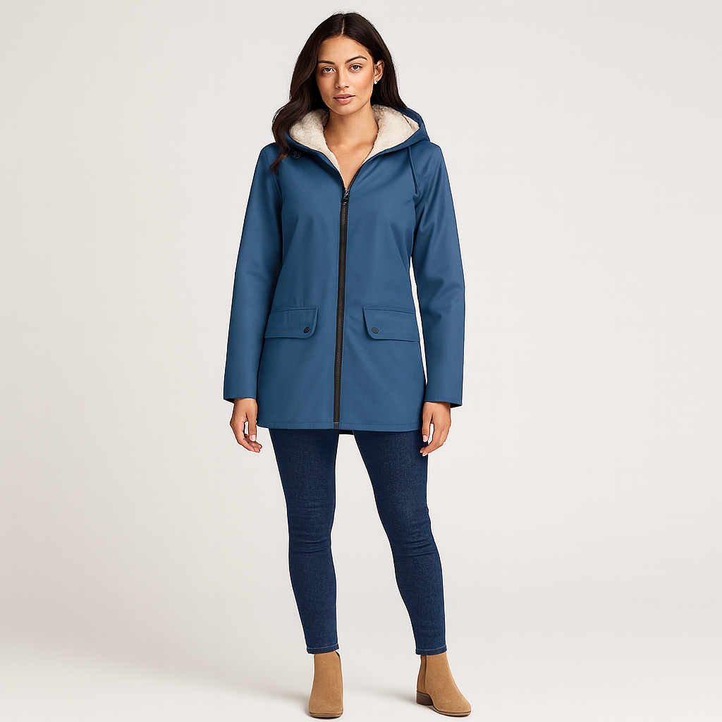 Shania | Wasserdichter Winter-Trenchcoat mit Kapuze