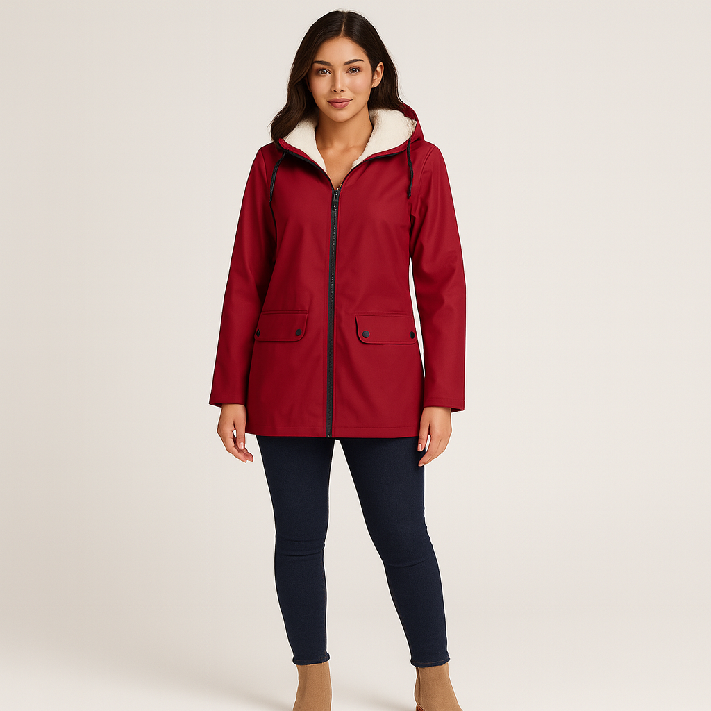 Shania | Wasserdichter Winter-Trenchcoat mit Kapuze