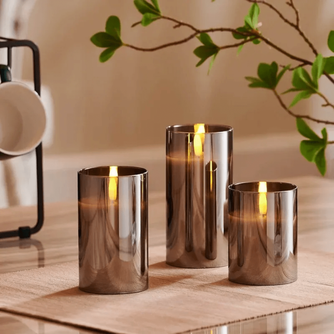 AmberLys Duftkerze im Glas | 1 + 2 GRATIS