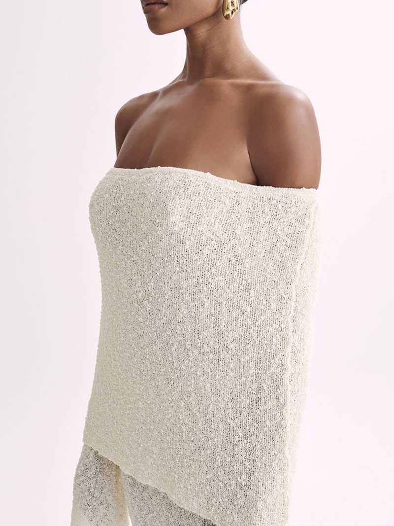 Sola - Langarm Bodycon Strandkleid