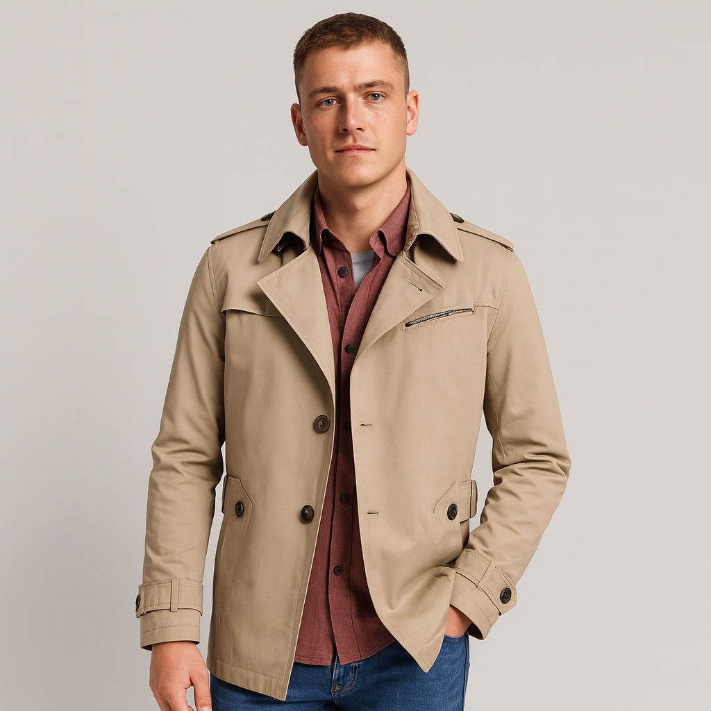 Stefan | Zeitloser Trenchcoat