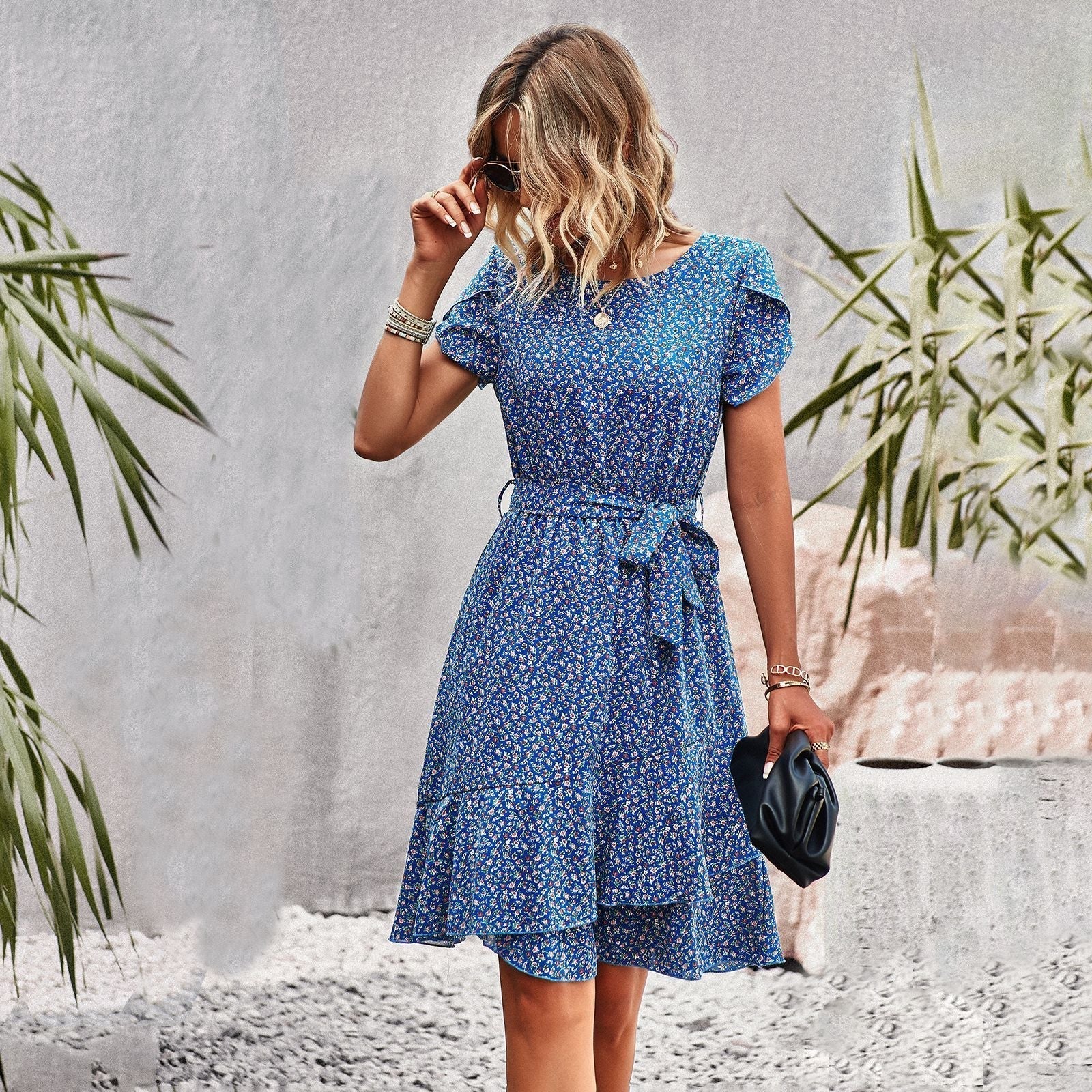 Stella - Midikleid mit Band