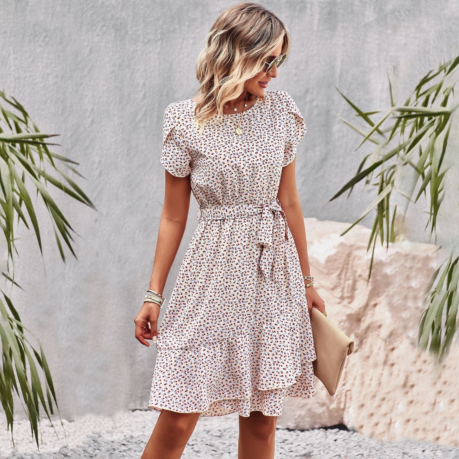 Stella - Midikleid mit Band