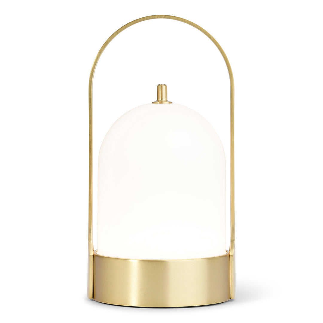 Lucenza | Premium-LED-Bordlampe aus Messing