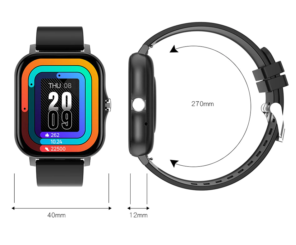 TrackFit - Smartwatch Fitness-Tracker