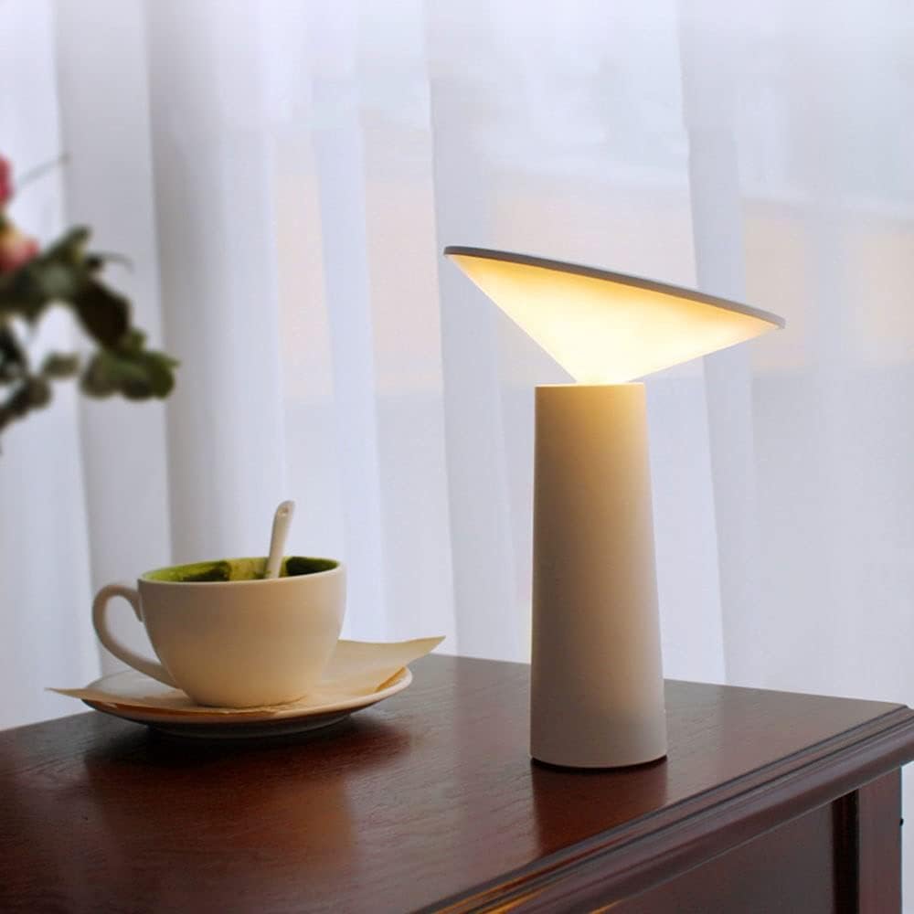 LumiFlex – Verstellbare drahtlose Tischlampe mit 360° Rotation