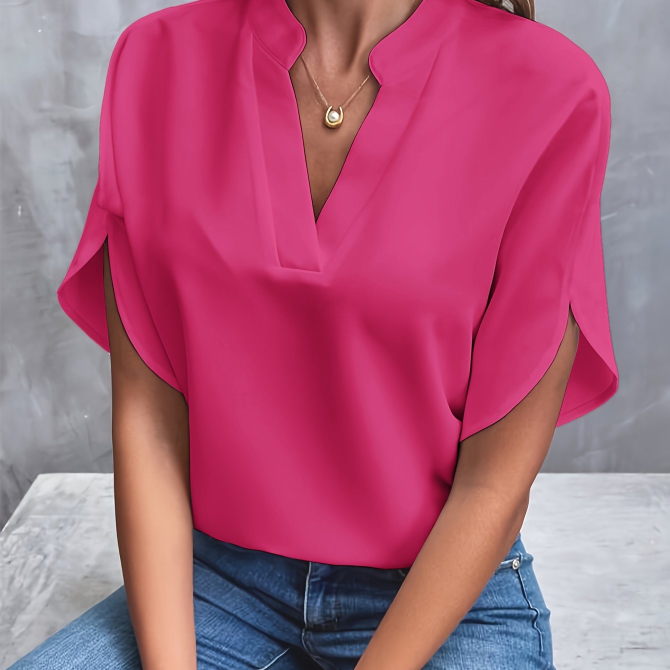 Mara Elegante Leichte Bluse für Damen