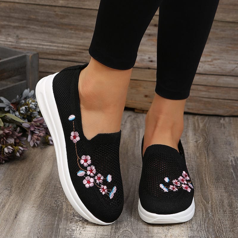 Esther - Modische Schuhe mit Blumenmuster