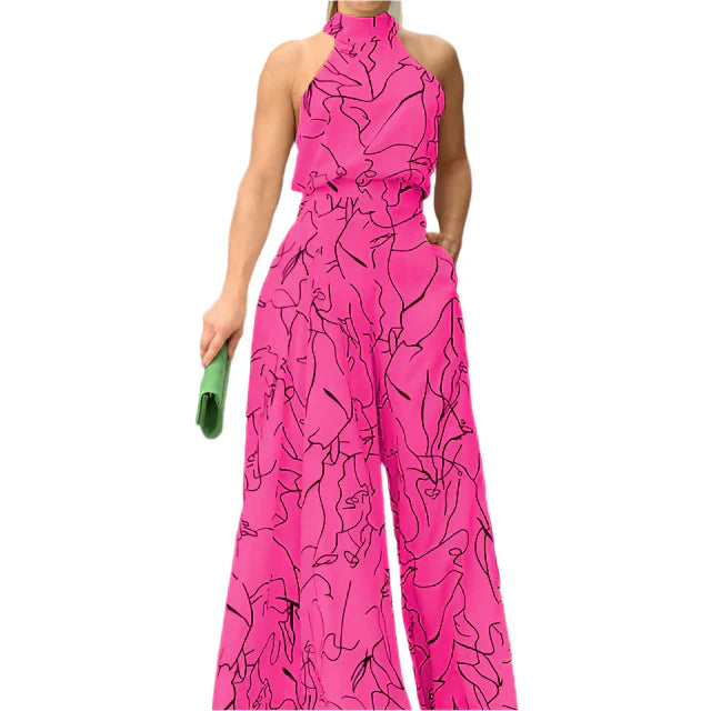Solene – Eleganter Ärmelloser Jumpsuit mit zeitlosem Schnitt