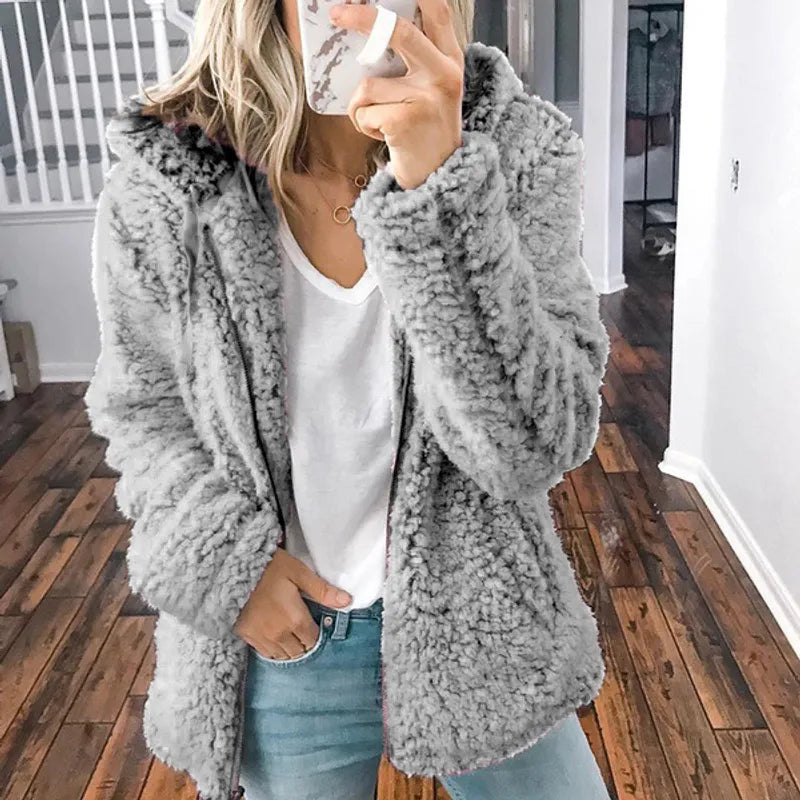 Gryse - Flauschige Kapuzenpullover