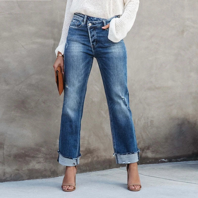 Lara | Elegante Damenjeans aus Denim