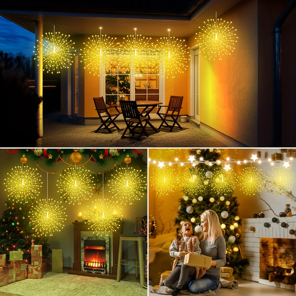 Solare Sphärenlichter Strahlende Weihnachtsdekoration