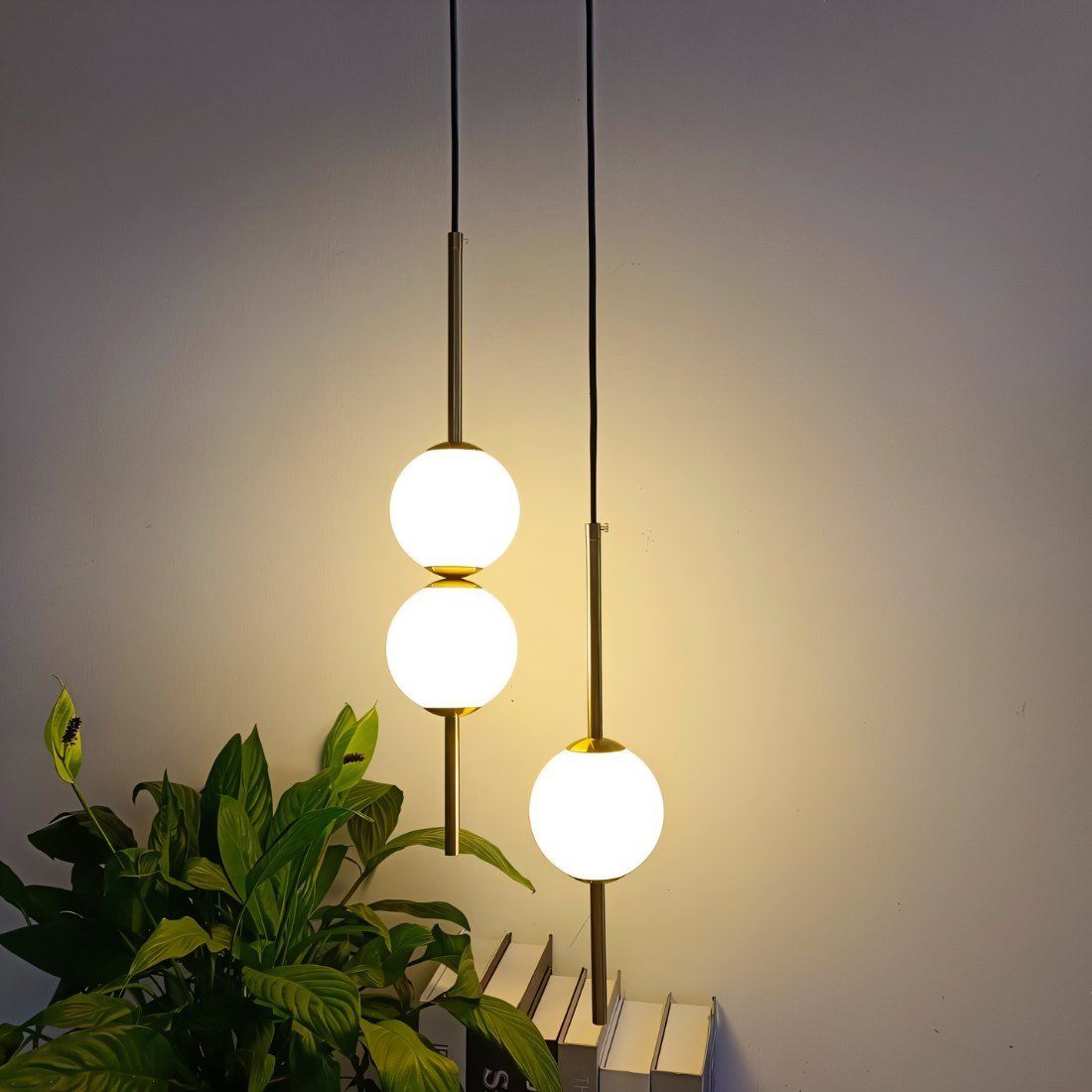 HaloDrop – Verstellbare kabelhängende Lampe