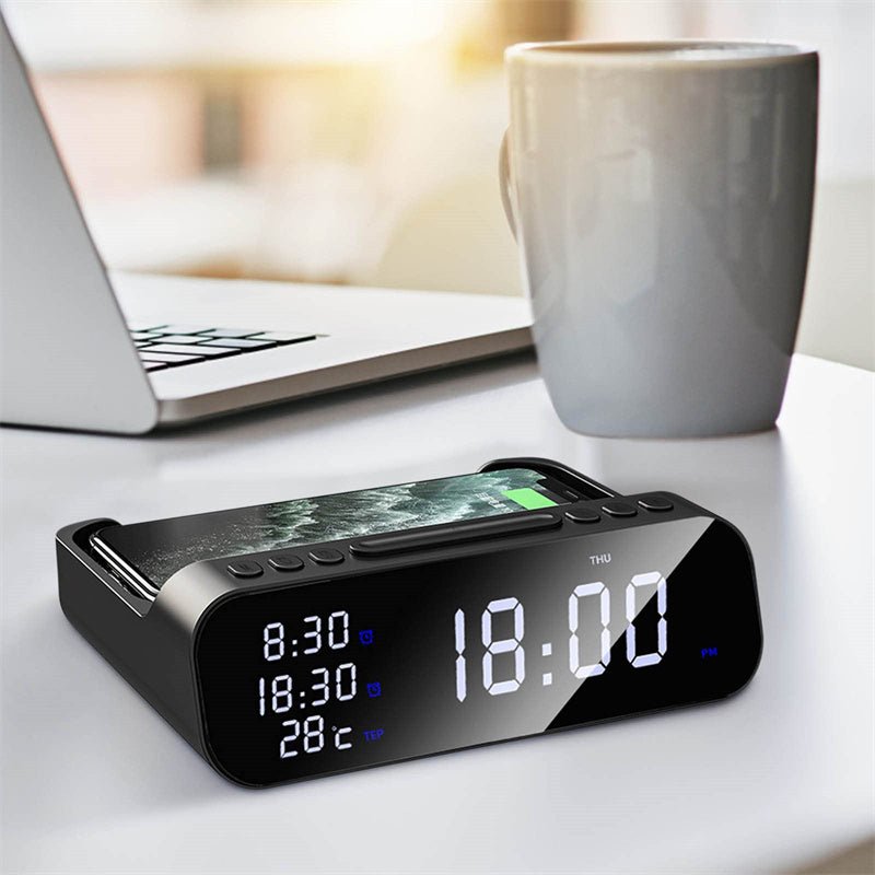 TimeMaster – Kabelloses Lade-Digitalwecker