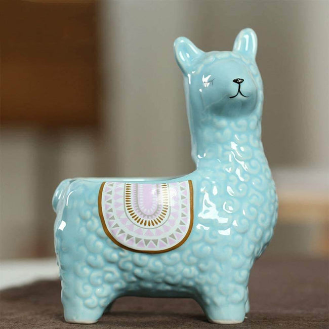 AlpacaSprout - Schöner Alpaka-Sukkulenttopf für dein Zimmer