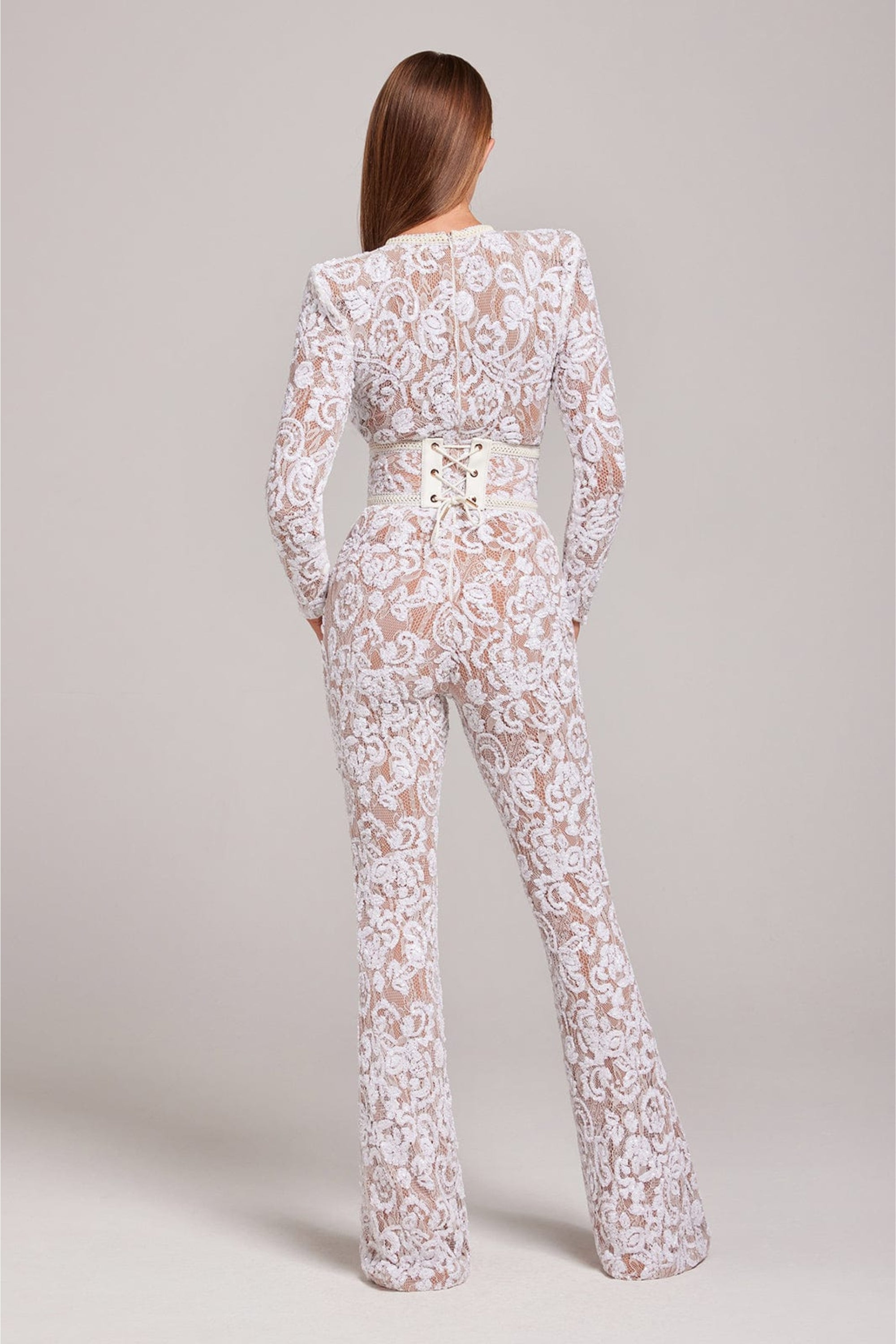 Isa | Eleganter Jumpsuit mit Spitze