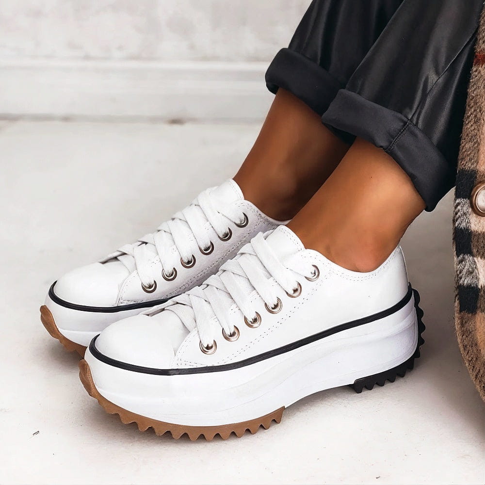 Sasha - Vielseitige Chunky-Sohle Freizeitschnürschuhe