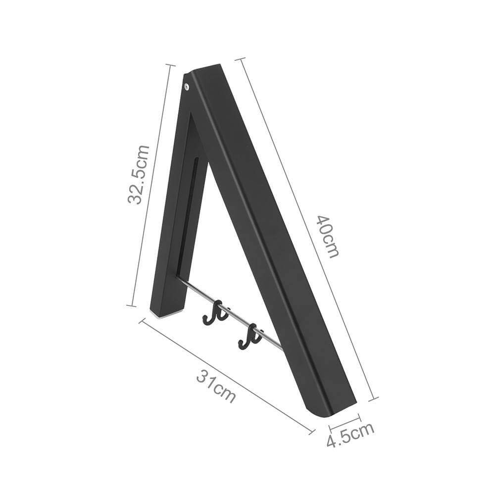 FlexiDry - Zusammenklappbarer, an der Wand montierbarer Wäscheständer