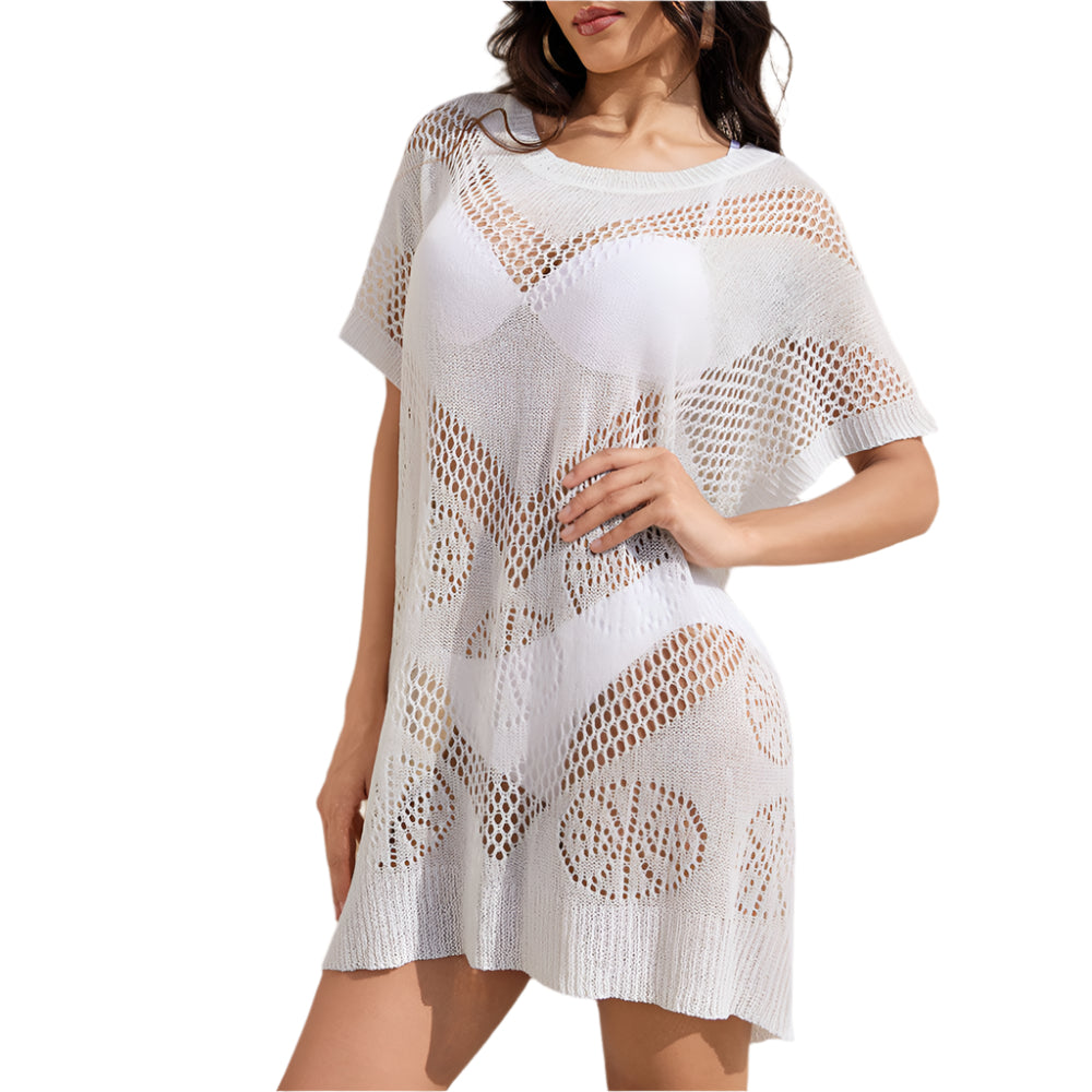 Darla - Offene Strick brasilianische gehäkelte Abdeckung