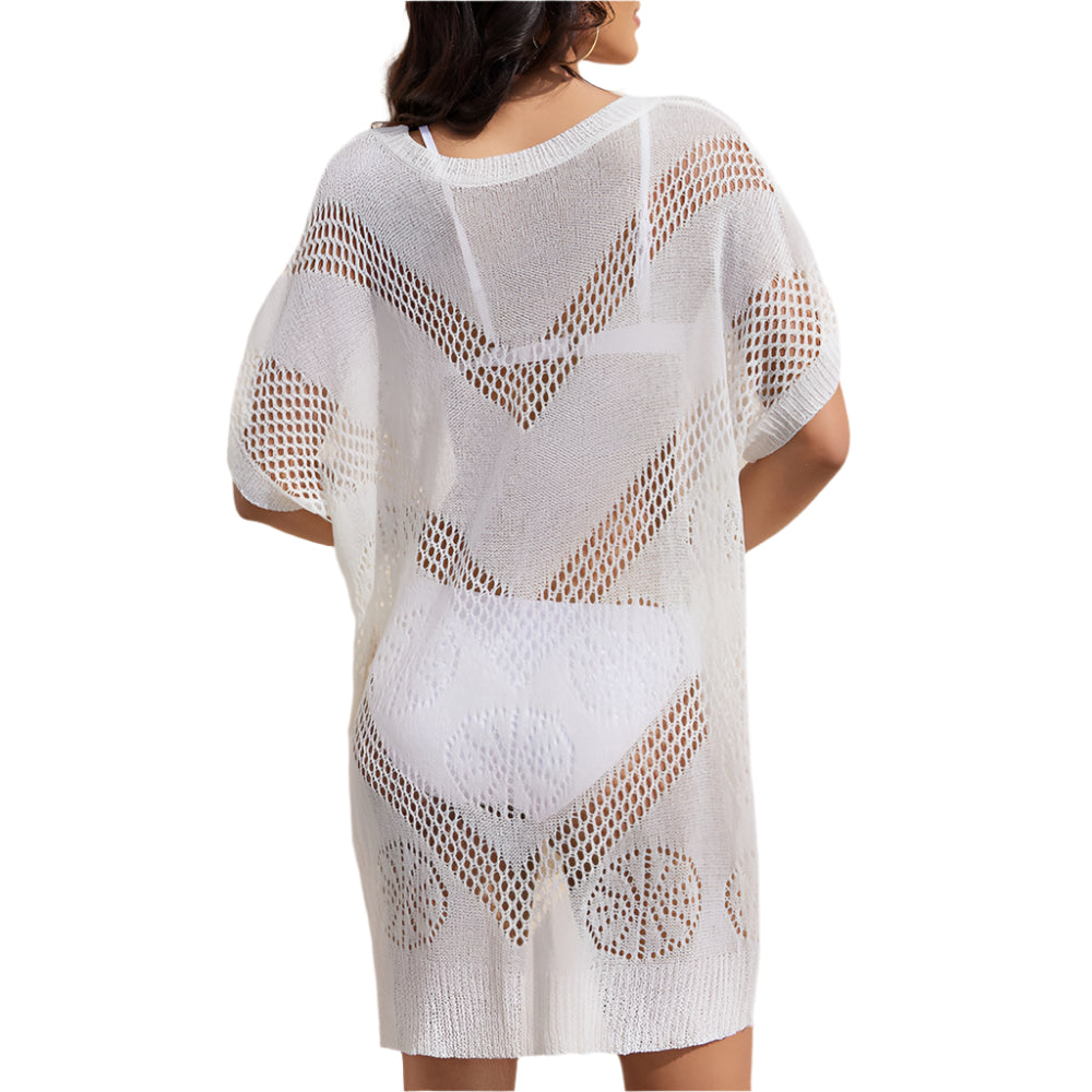 Darla - Offene Strick brasilianische gehäkelte Abdeckung