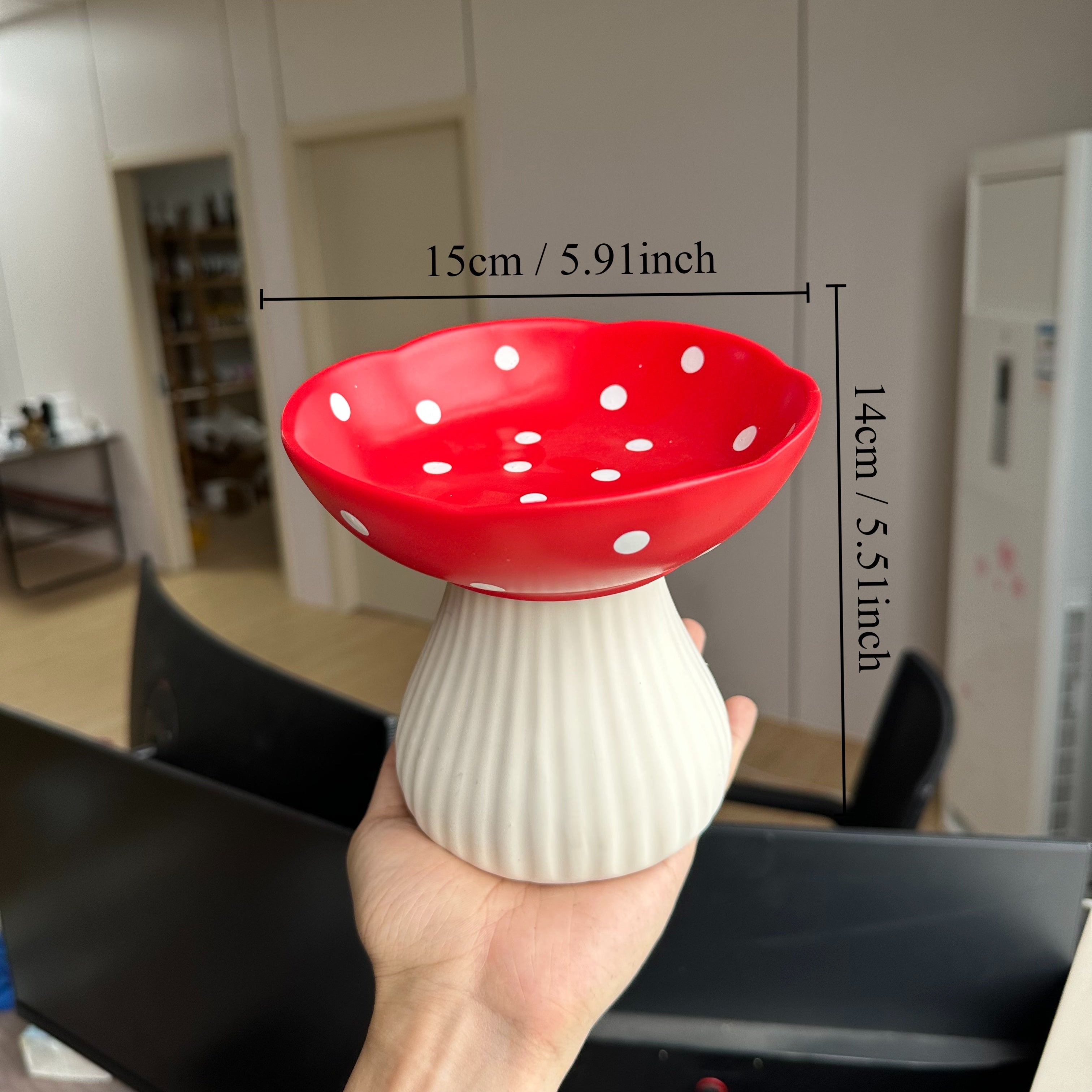 FungiDelight - Elegante dekorative Schüssel für eine warme Einrichtung