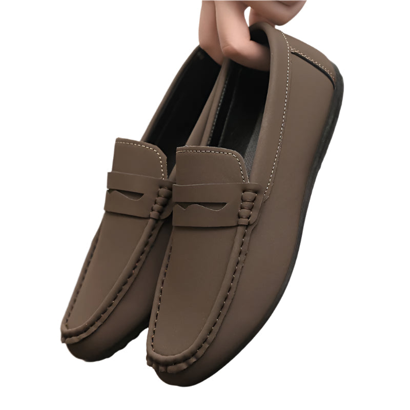Raymund – Klassische Slip-On Loafers mit runder Spitze