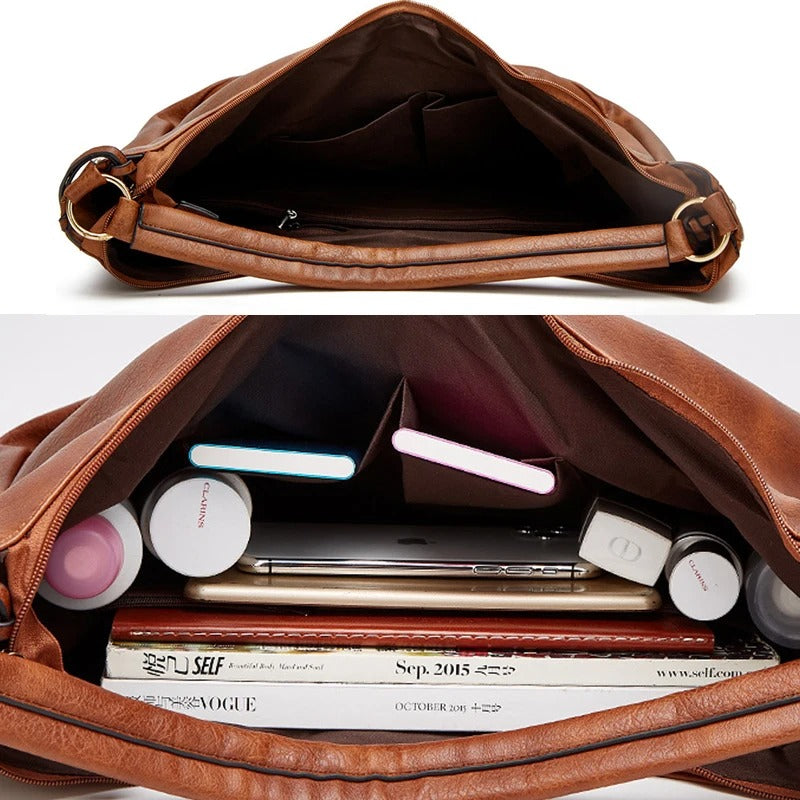 Mathilde - Vielseitige Umhängetasche mit mehreren Taschen