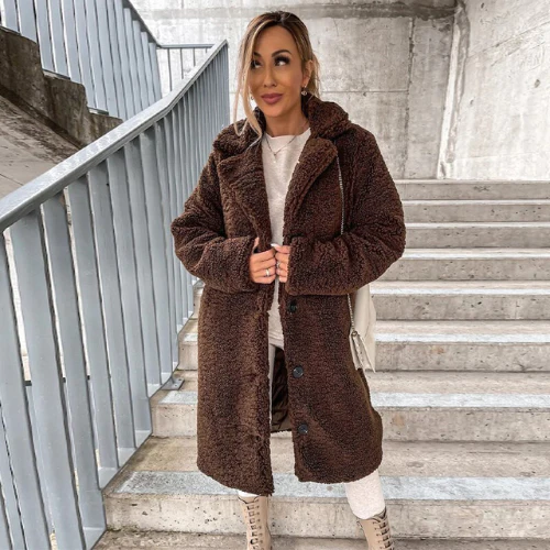 Der Clara Teddy Coat – Komfort und Stil ohne Aufwand