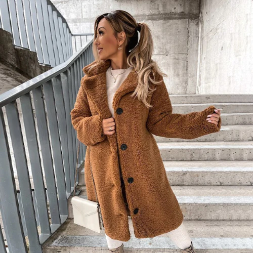 Der Clara Teddy Coat – Komfort und Stil ohne Aufwand