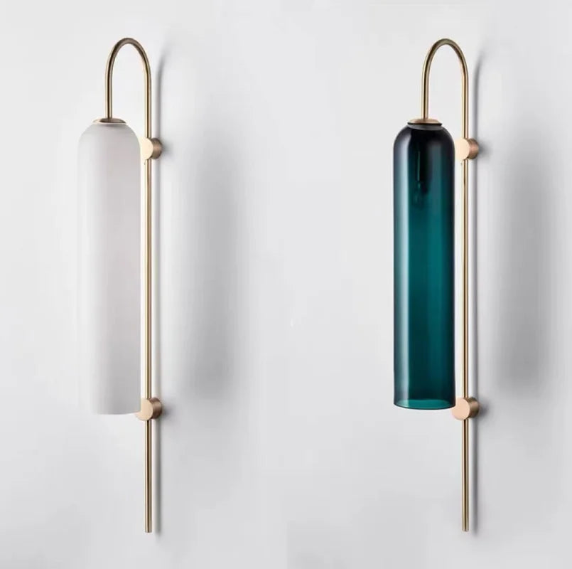 ClarityWall - Moderne Glas-Wandlampe