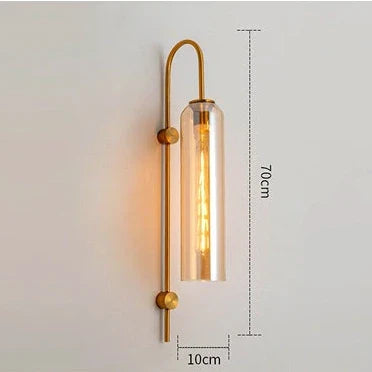 ClarityWall - Moderne Glas-Wandlampe