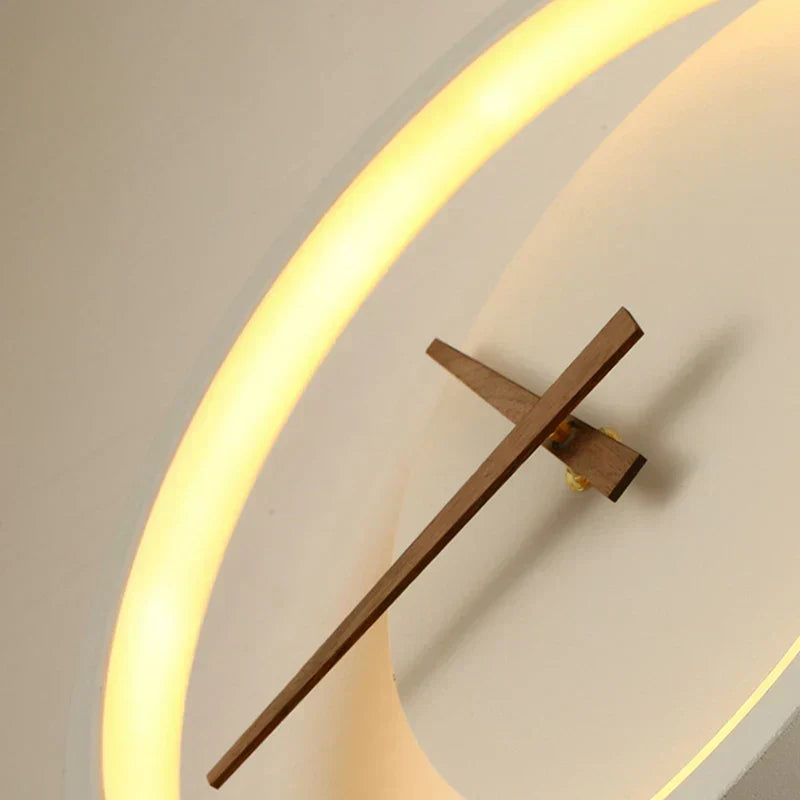 TimeGlow – Moderne LED-Wanduhr mit LED-Licht