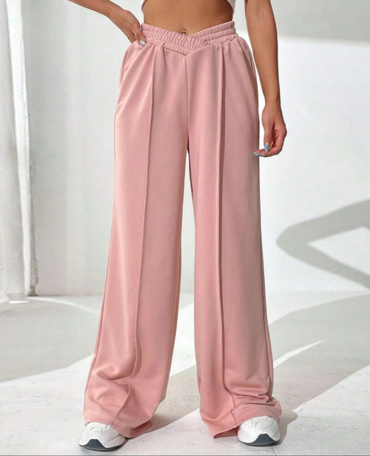 Solvej - Damenhose mit weitem Bein