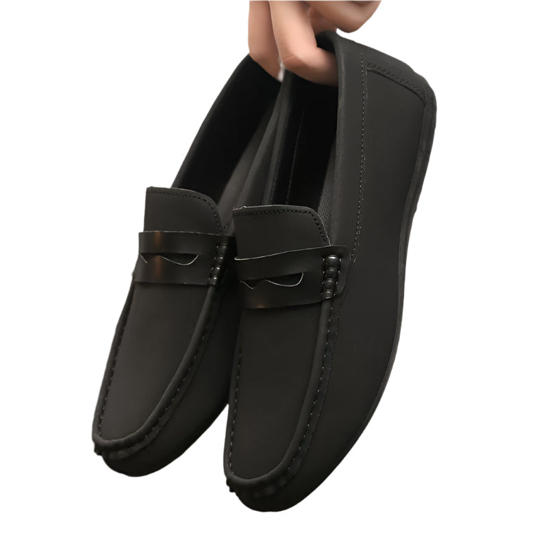 Raymund – Klassische Slip-On Loafers mit runder Spitze