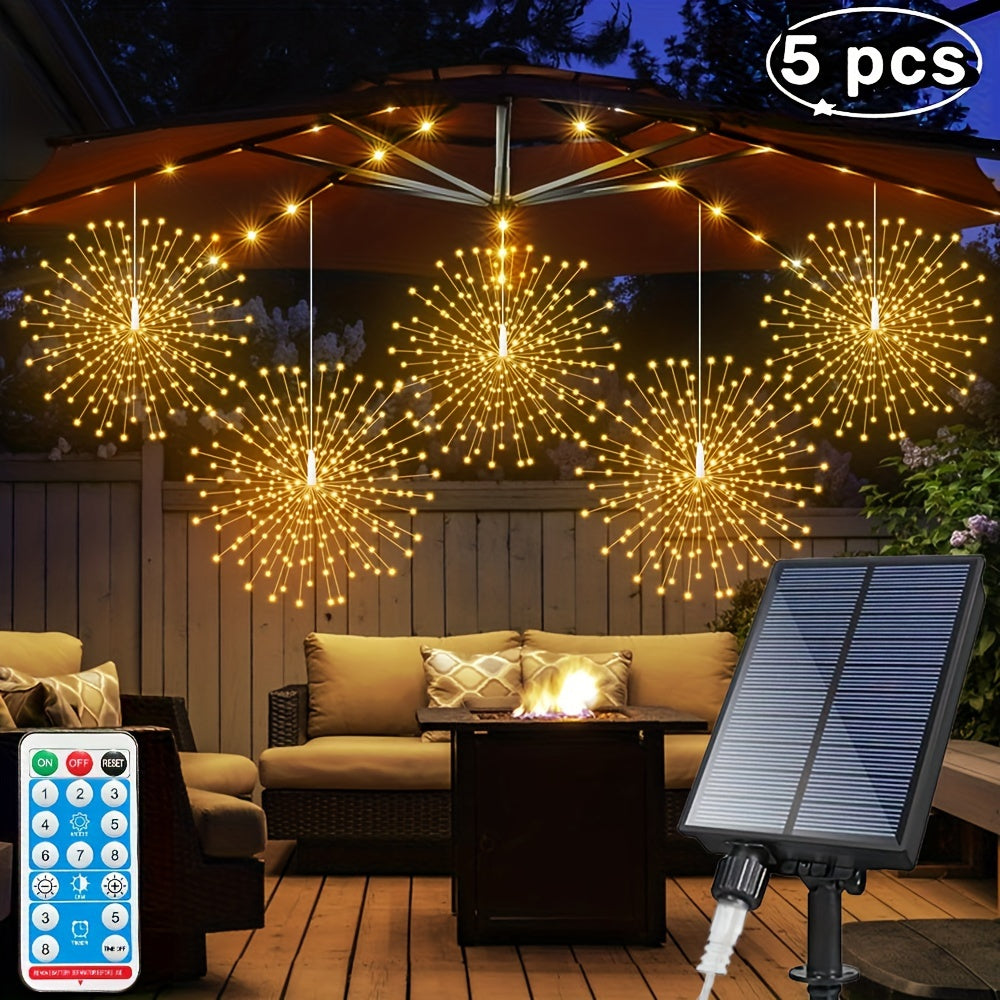 Solare Sphärenlichter Strahlende Weihnachtsdekoration